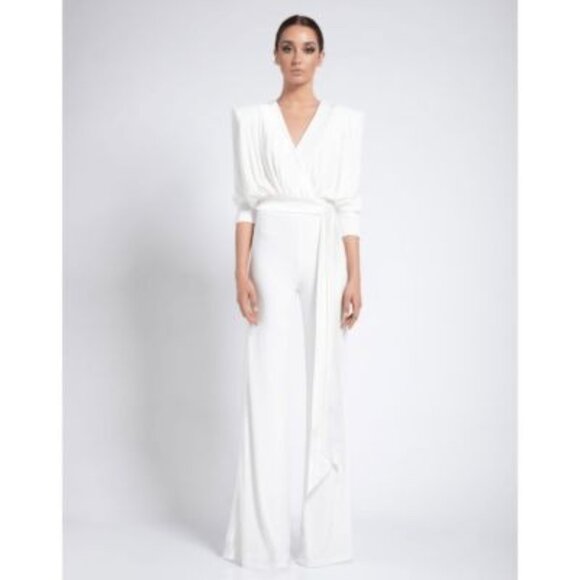 ZHIVAGO Women's White Weld Jumpsuit Size US 4 NEW NWT - Picture 4 of 5